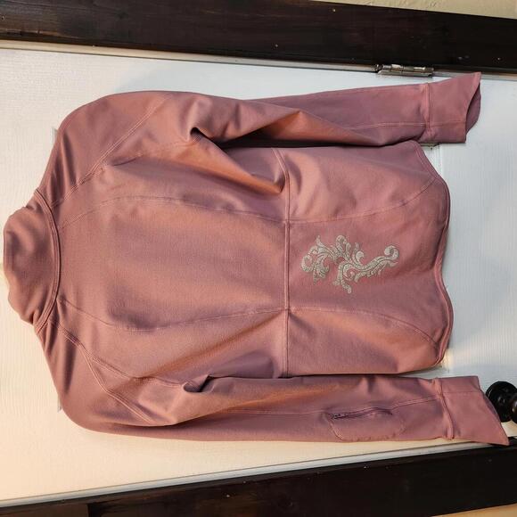 Zella Women's Lightweight Zip-Up Jacket - Blush Pink- XS - Picture 4 of 6